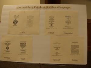 Special display of the HC in different languages